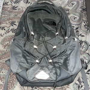 north face grey jester backpack